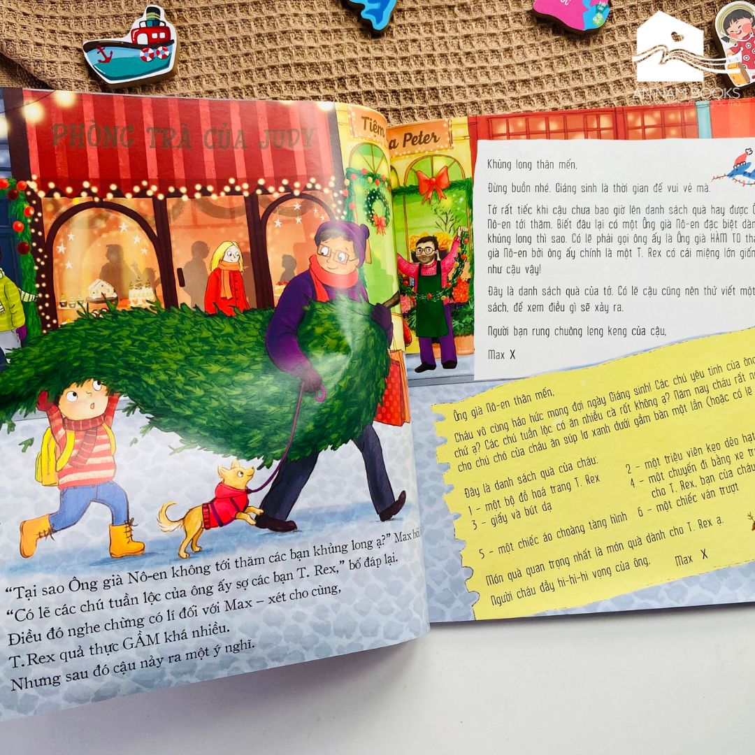 Mô tả Sách song ngữ cho bé 3-8 tuổi - Series Khủng Long Thân Mến - 11