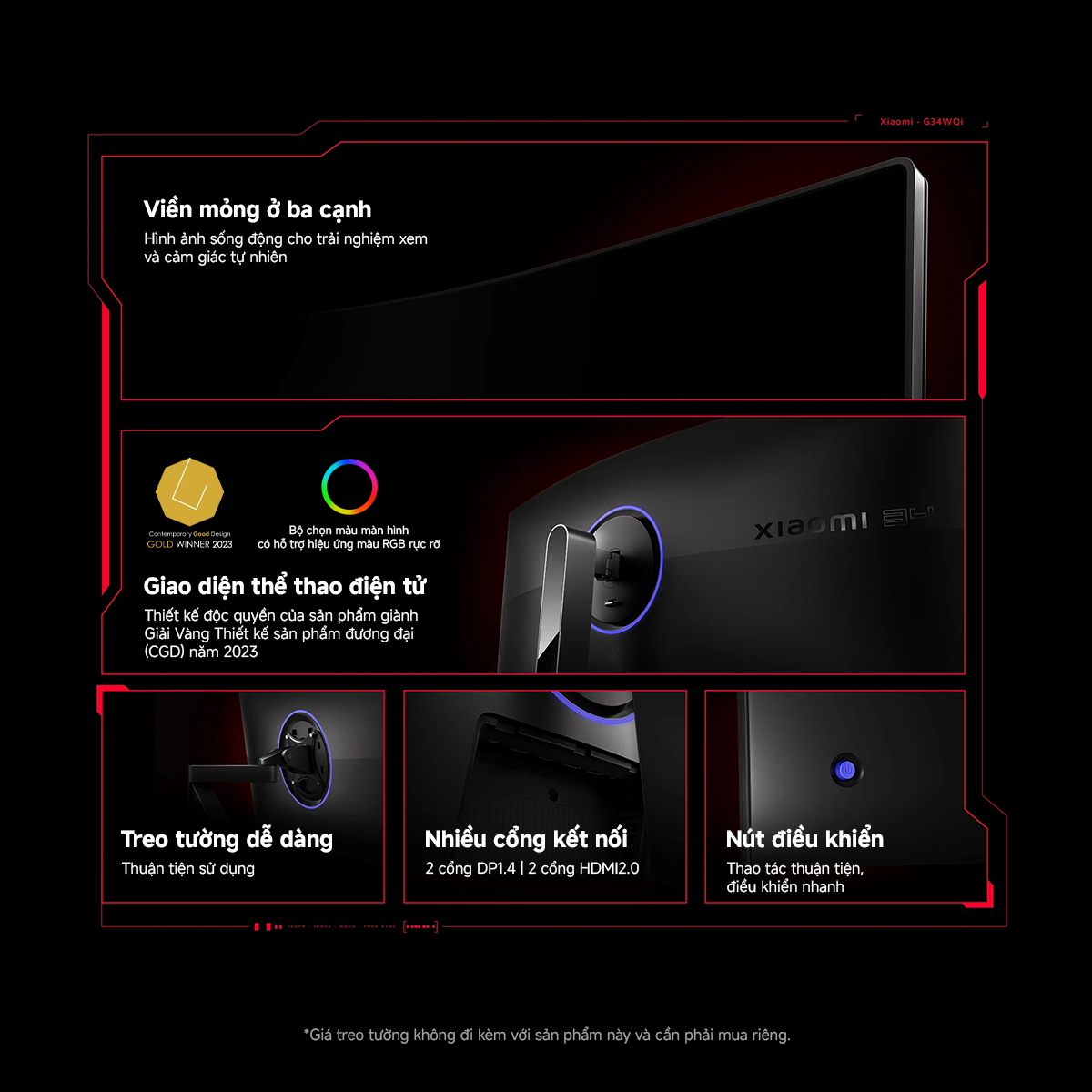 Trải nghiệm gaming màn hình Xiaomi G34i