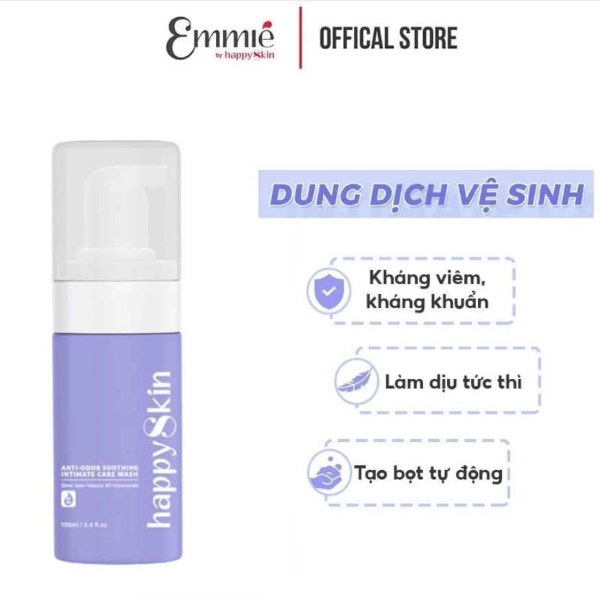 Mô tả Dung Dịch Vệ Sinh Emmié Anti-Odor Soothing Intimate Care Wash 100ml - 3