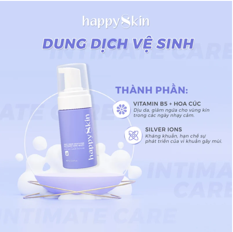 Mô tả Dung Dịch Vệ Sinh Emmié Anti-Odor Soothing Intimate Care Wash 100ml - 2