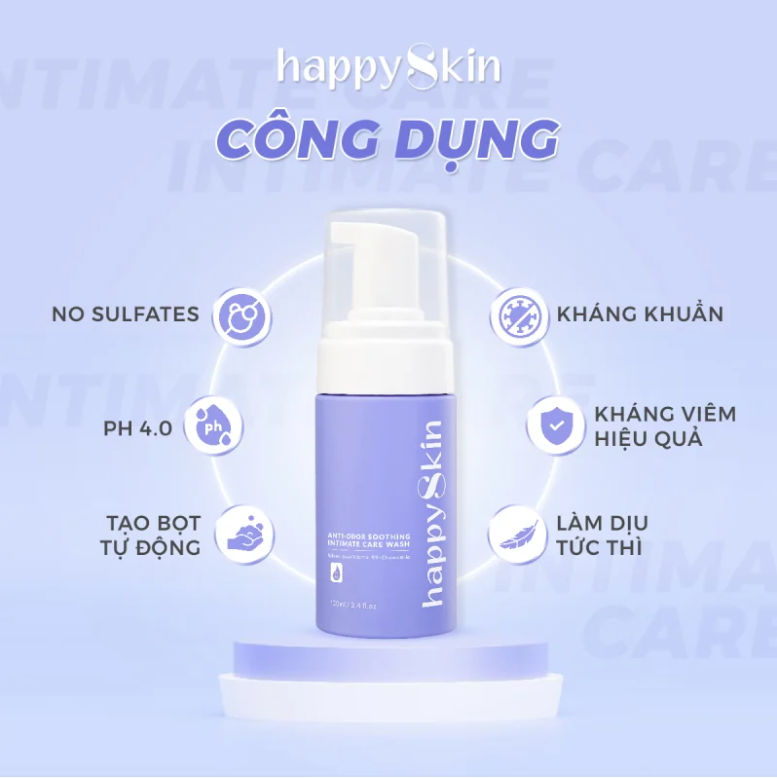 Mô tả Dung Dịch Vệ Sinh Emmié Anti-Odor Soothing Intimate Care Wash 100ml - 4