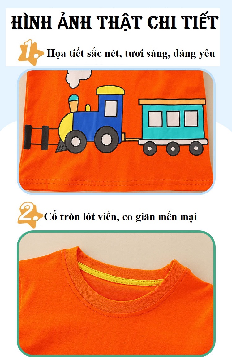 Bộ cộc tay bé trai SKIDS