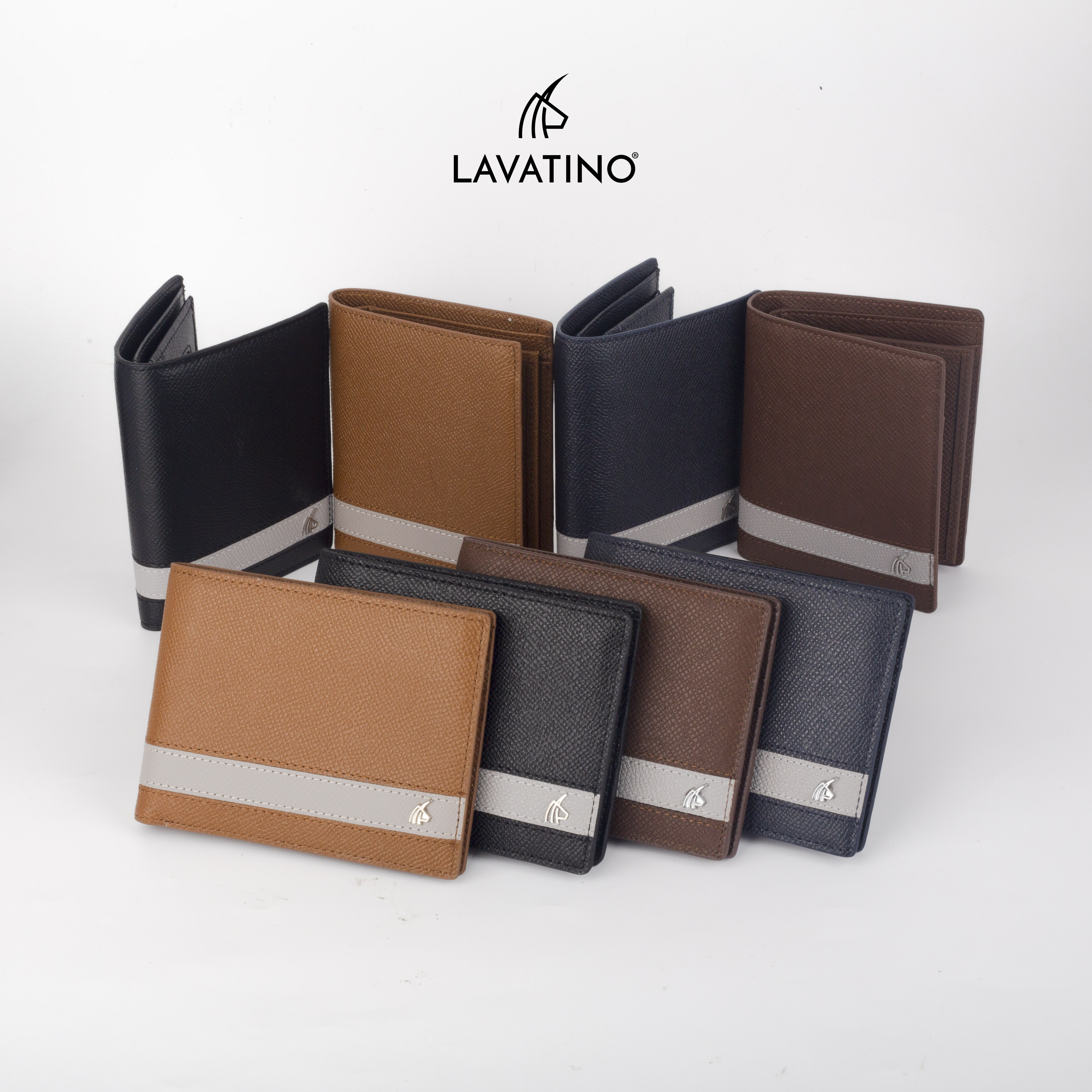 Mô tả Ví nam Cao Cấp Da Bò EPSOM chính hãng LAVATINO - HERO 31 - 2