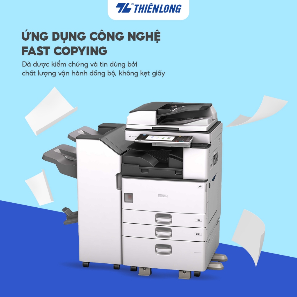 Mô tả Combo 5 ream giấy in A4, giấy photo 70gsm Thiên Long IK Copy 500 tờ - Thùng giấy A4 500 tờ cứng không gợn sóng - 4