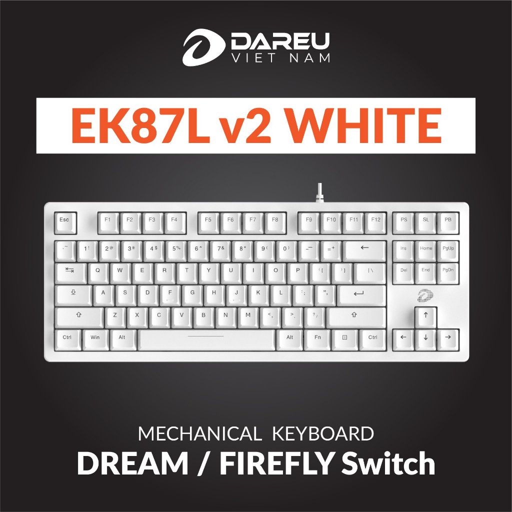 Bàn phím cơ DAREU EK87L v2 / EK87 - Chính hãng (Bảo hành 24 tháng ...