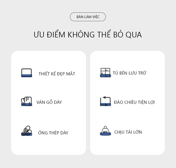Mô tả Bàn làm việc chữ L kèm kệ sách thông minh thương hiệu IGA - Gm131 - 2