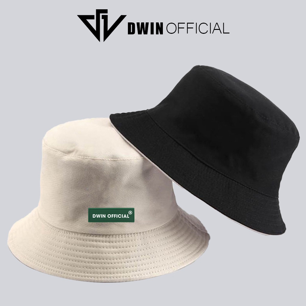 Mô tả Mũ bucket DWIN tai bèo vành nón trơn cụp Unisex phù hợp nam nữ - 1