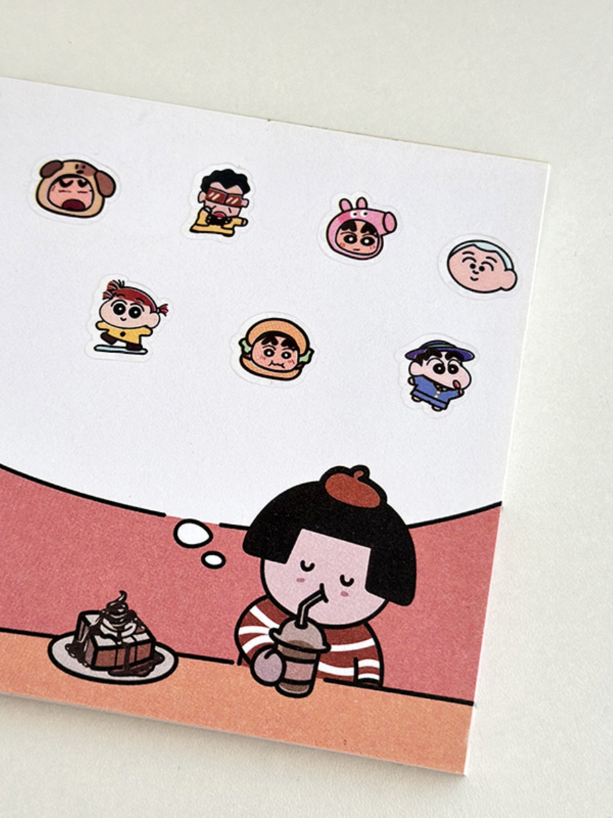 Sticker Shin Cậu Bé Bút Chì Cute Nhỏ Mini Hình Dán Chống Nước Timo ...