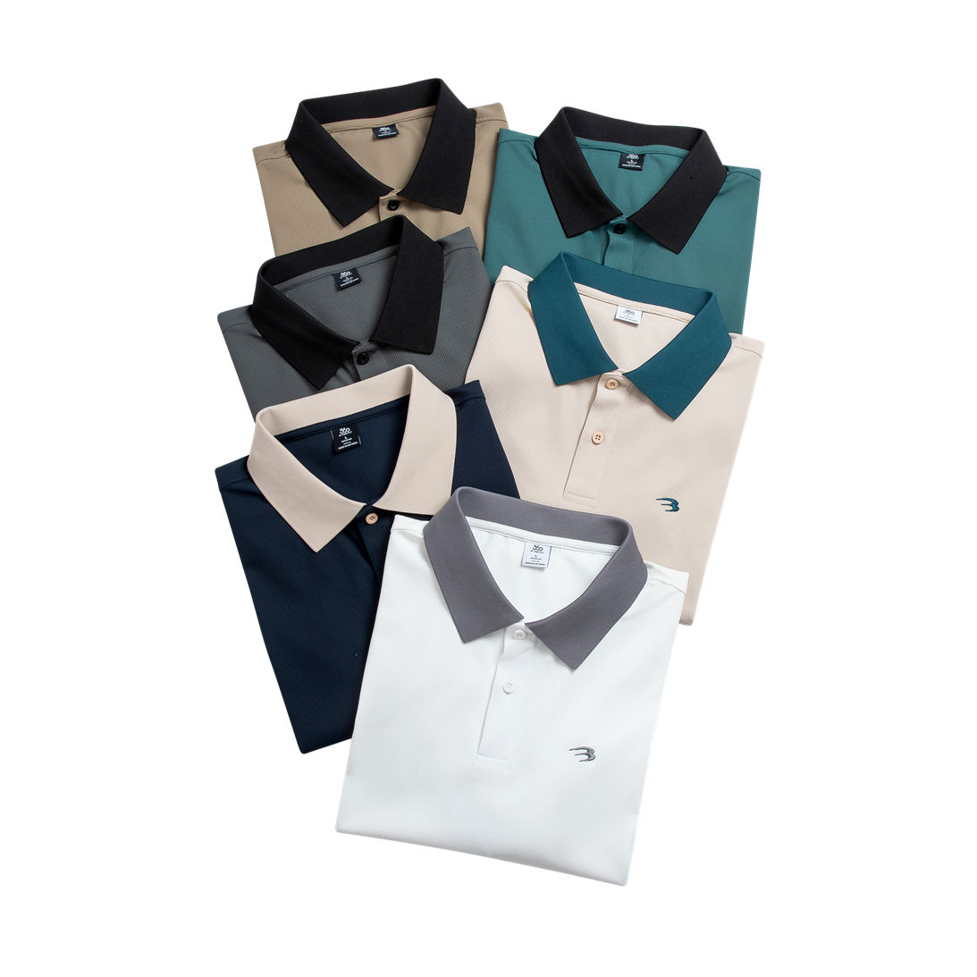 Mô tả Áo polo nam trơn cổ bẻ phối màu trẻ trung năng động thương hiệu 360 Boutique chất liệu cao cấp co giãn - POHTK510 - 2