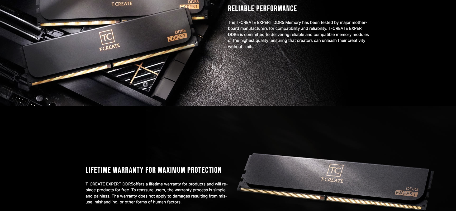 T-Create 32GB DDR5 6000mhz RAM Memory (RAM) | Category | Nanotek