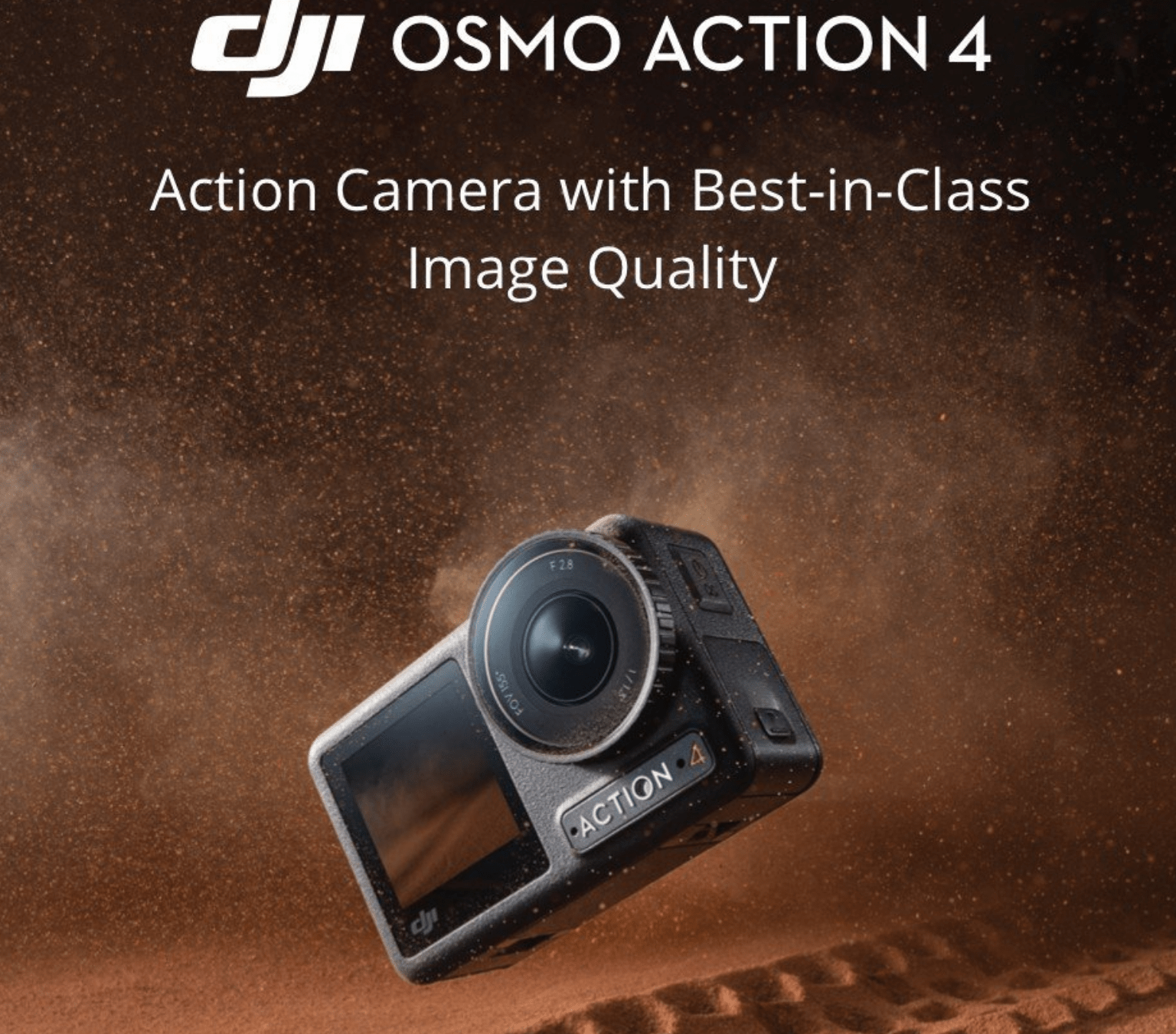 Mô tả Camera hành động DJI Osmo Action 4 máy quay hành trình 4K 120fps, góc siêu rộng, hoạt động tốt nhiệt độ thấp (DJI OA 4) - 1