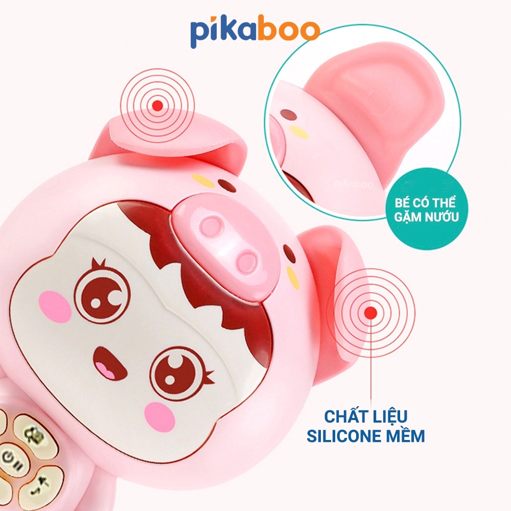 Mô tả Đồ chơi xúc xắc gặm nướu cho bé cao cấp Pikaboo phát nhạc vui nhộn đèn sáng lấp lánh cao cấp an toàn - 7