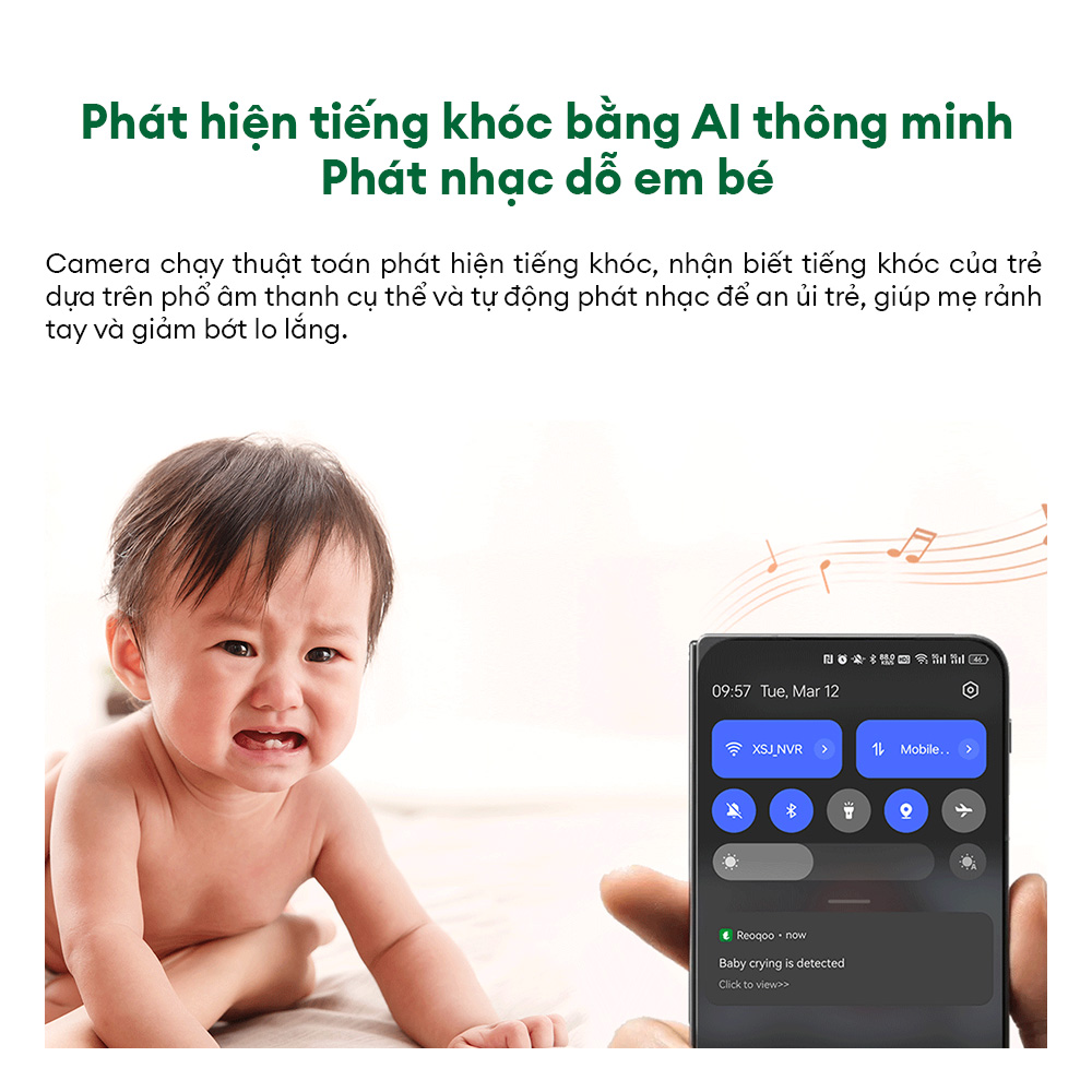 chube Camera AI trong nhà Reoqoo XT-X10B