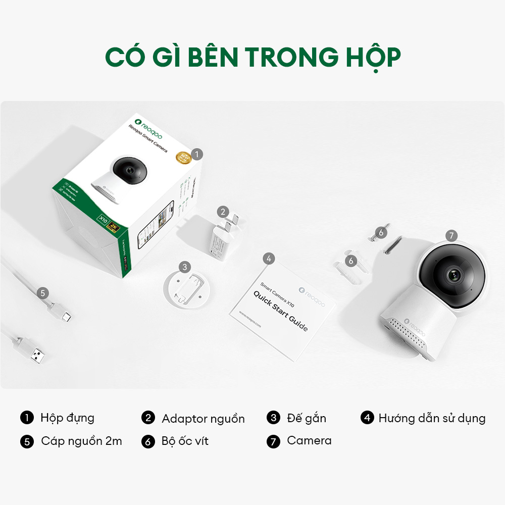 chube Camera AI trong nhà Reoqoo XT-X10B