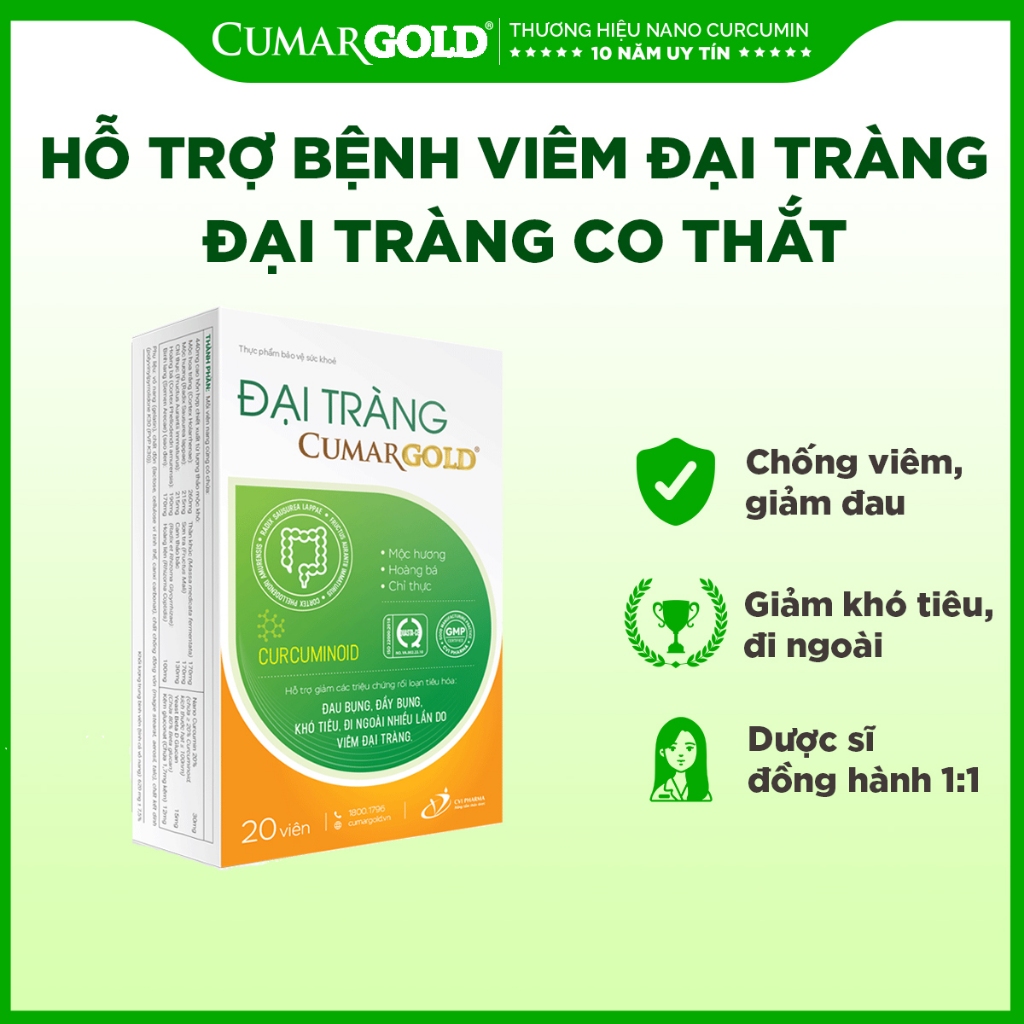Viên Uống Đại Tràng CumarGold