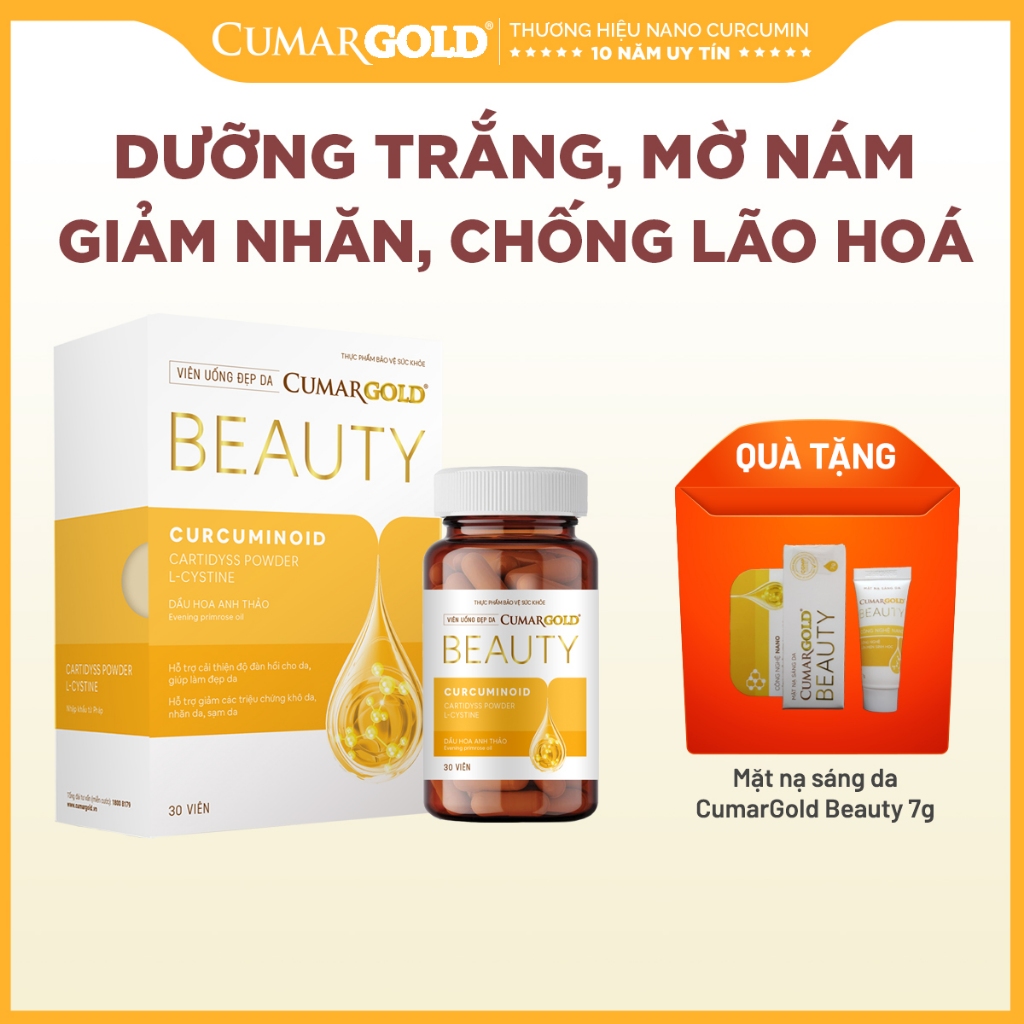 Viên Đẹp Da CumarGold Beauty