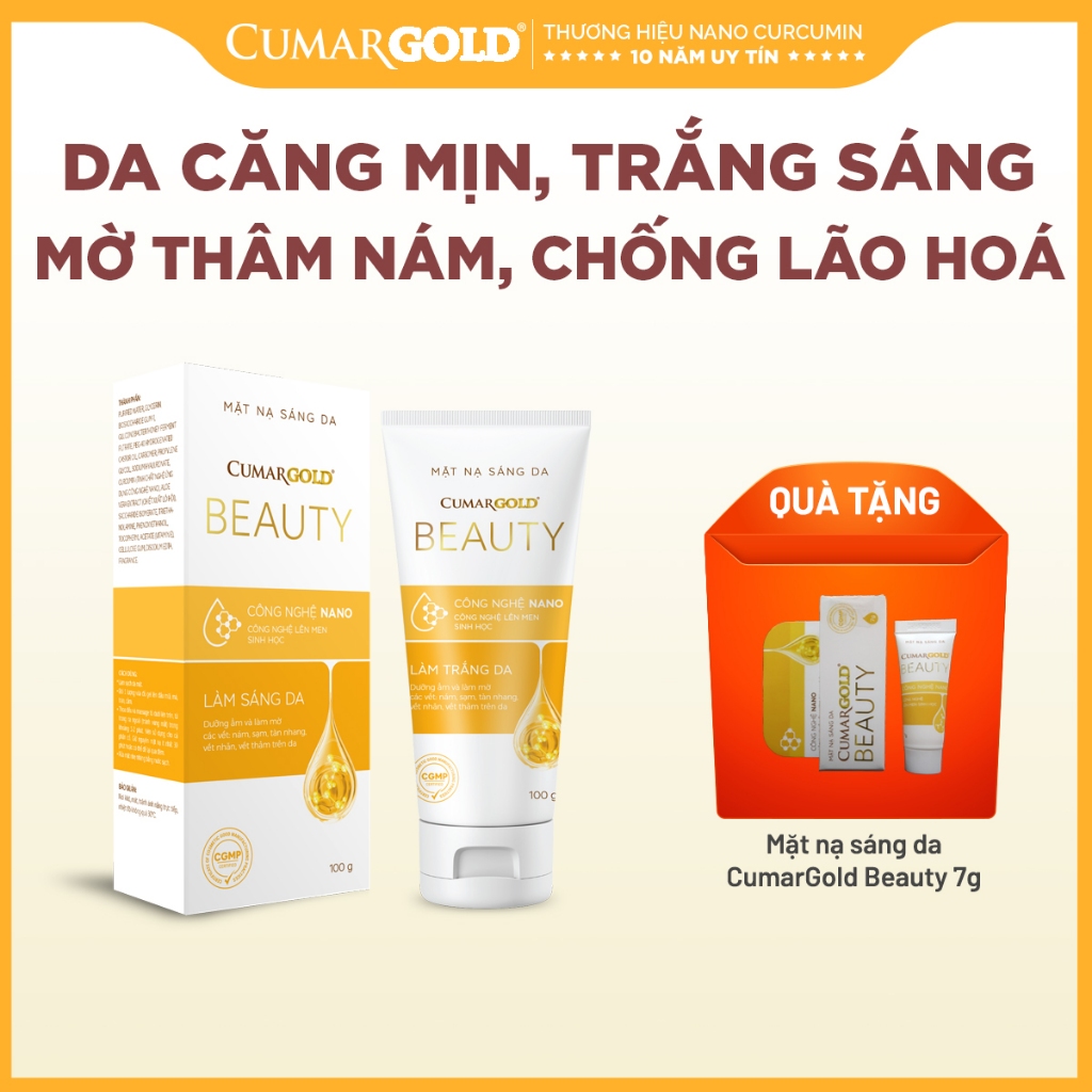 Mặt nạ sáng da CumarGold Beauty