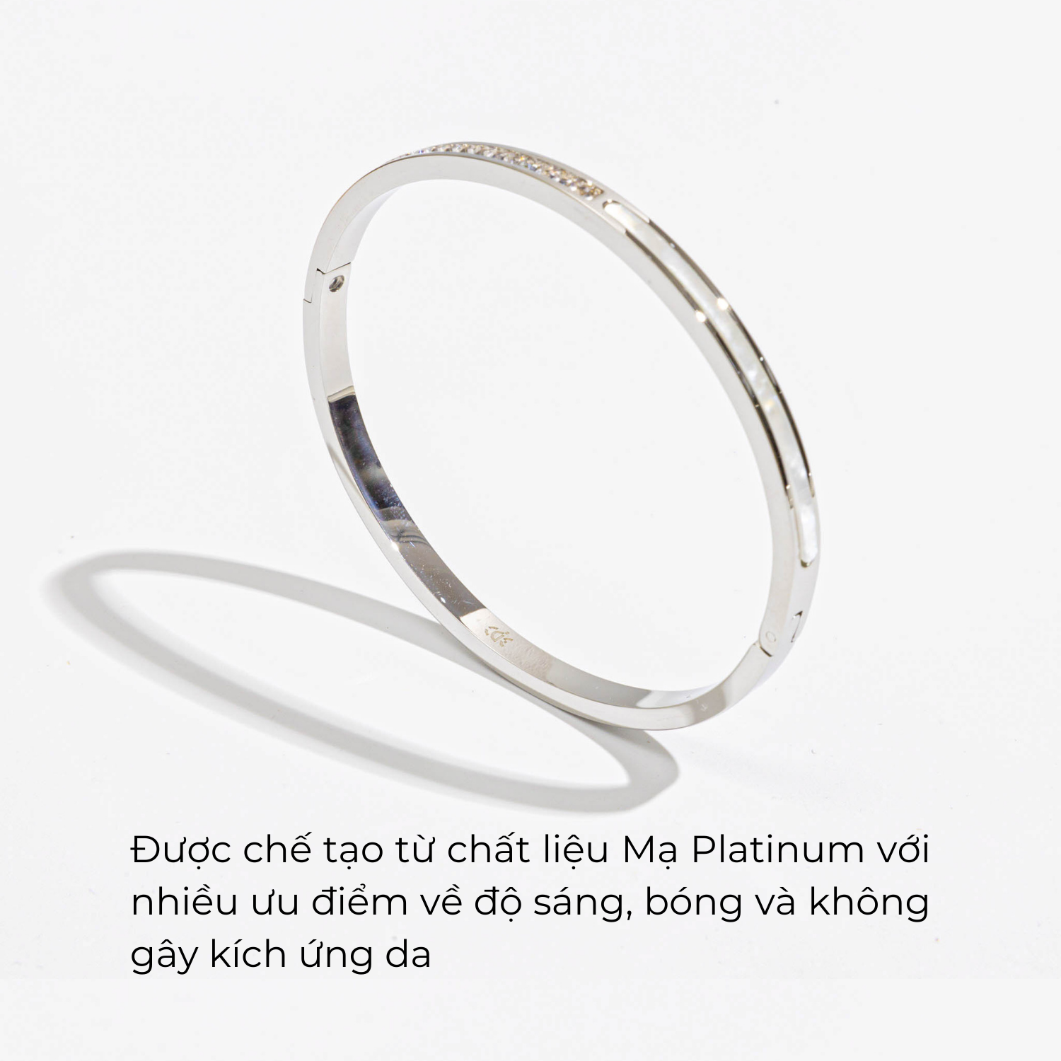 Mô tả Vòng tay CDE Etincelle Silver Bracelet CDE2003 - Vòng tay nam nữ Lamy - 3