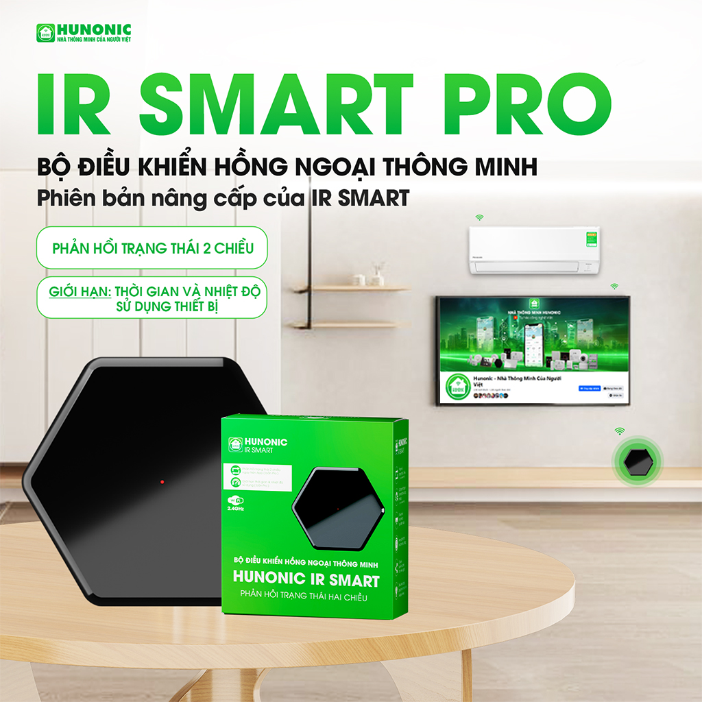 Bộ điều khiển hồng ngoại Hunonic HNIRS - Hình ảnh 4