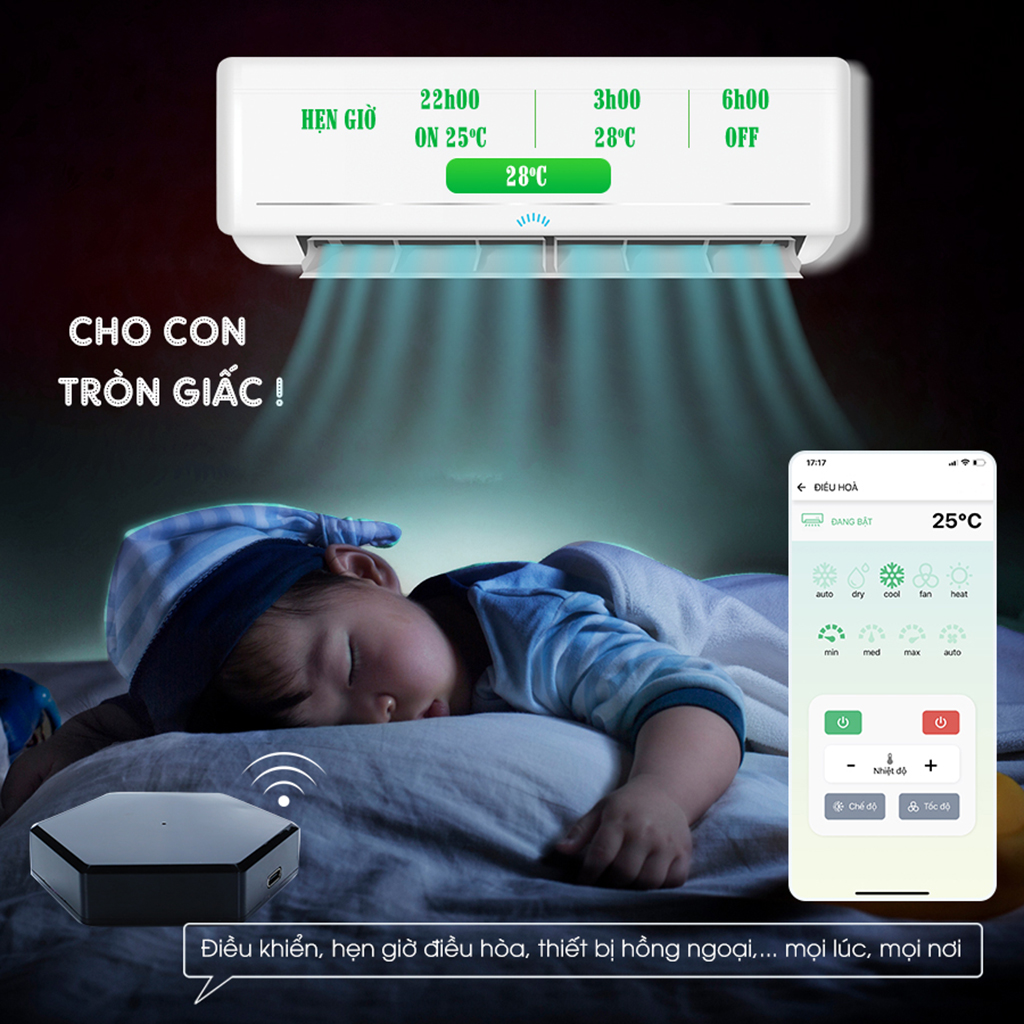 Bộ điều khiển hồng ngoại Hunonic HNIRS - Hình ảnh 10