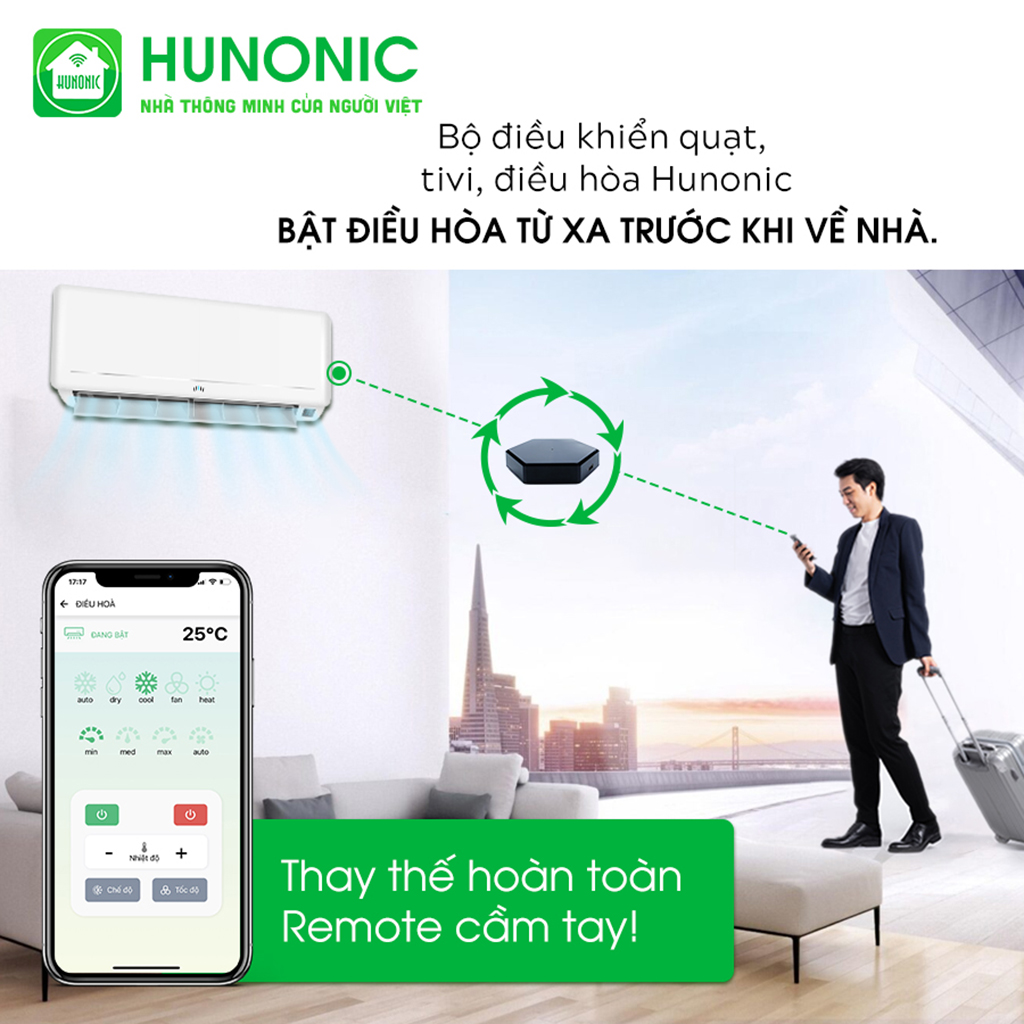 Bộ điều khiển hồng ngoại Hunonic HNIRS - Hình ảnh 12