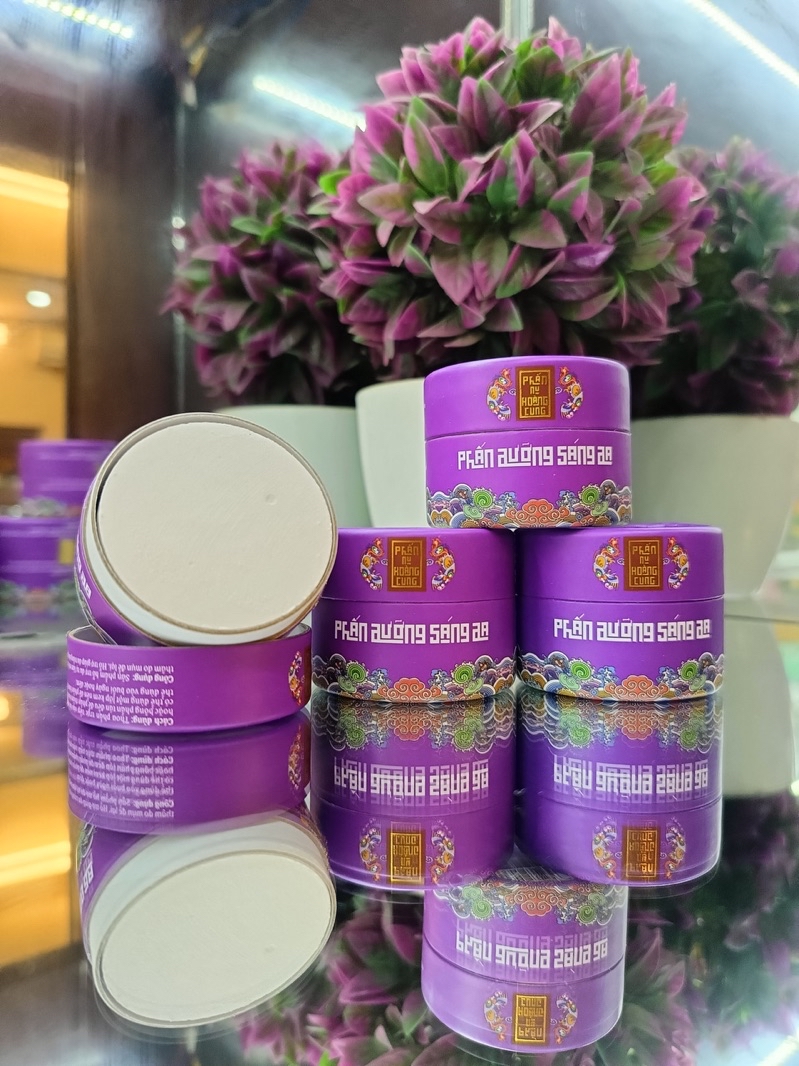 Mô tả Phấn Nụ dưỡng sáng da Phấn Nụ Hoàng Cung nén tròn 25g/ 1 hộp - 1