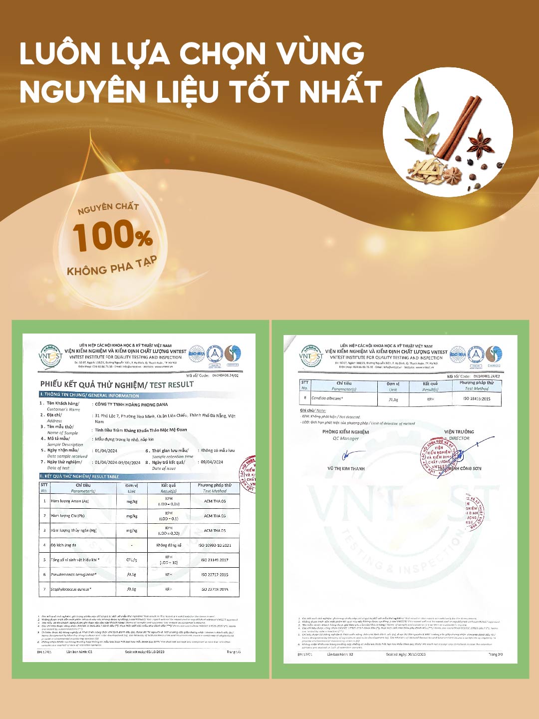 Mô tả Tinh dầu tràm thảo dược Mệ Đoan  giữ ấm tăng đề kháng cho bé 50ml - 3