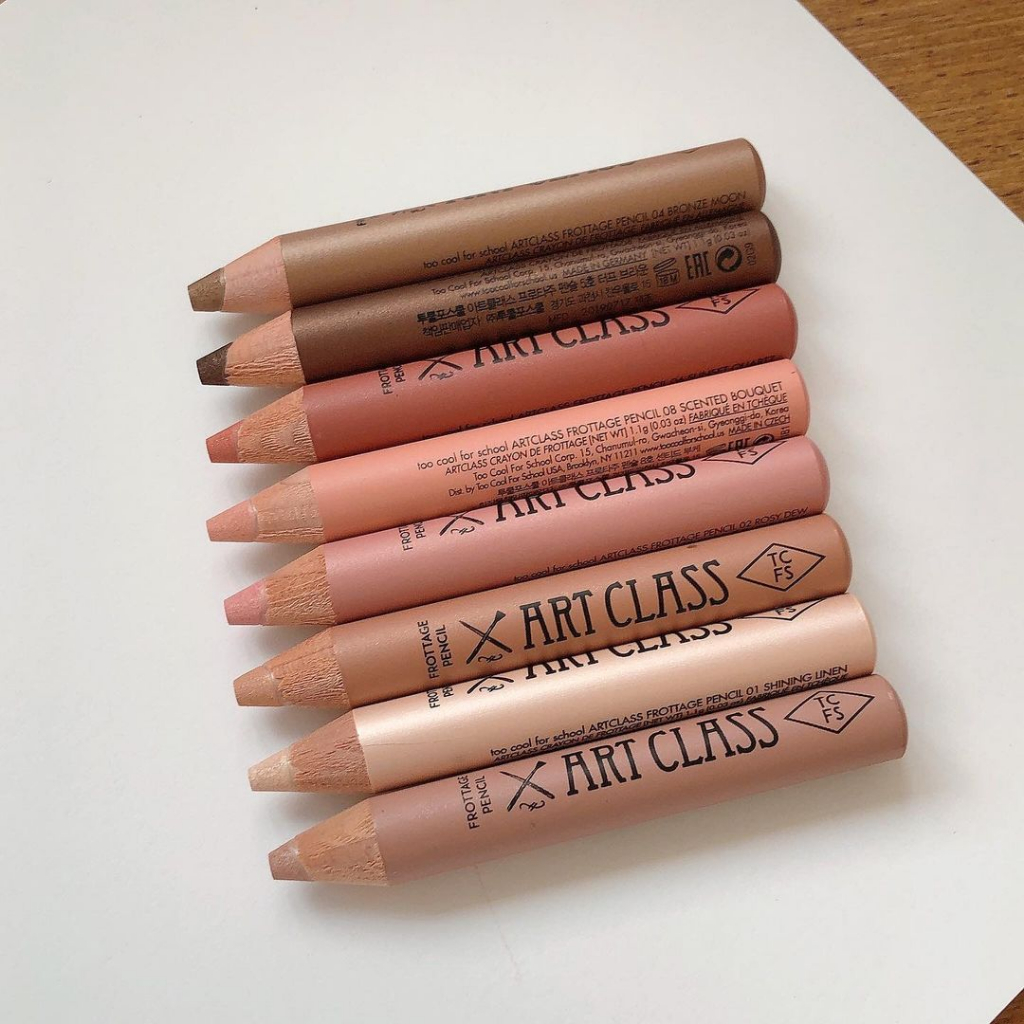 Chì kẻ viền mắt Too Cool For School Artclass Frottage Pencil | Shopee Việt  Nam
