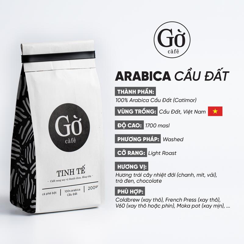 Gờ cafe gu TINH TẾ (đắng nhẹ, thanh chua) 100% ARABICA CẦU ĐẤT, cà phê ...