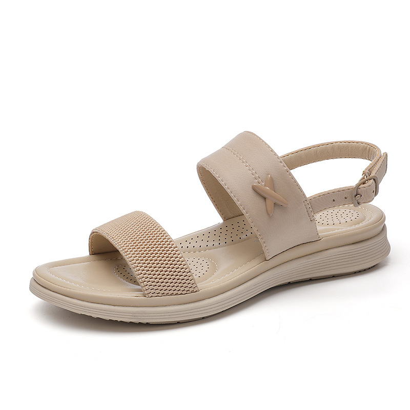 Mô tả Sandal Nữ SIKETU, Xăng Đan Đế Bằng Êm Nhẹ Sang Trọng Phù Hợp Đi Làm Đi Chơi Phong Cách Âu Mỹ (020) - 2