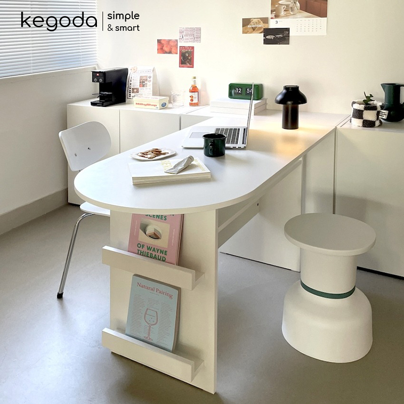 Bàn gỗ bán nguyệt KEGODA KGD91 góc nhìn khác
