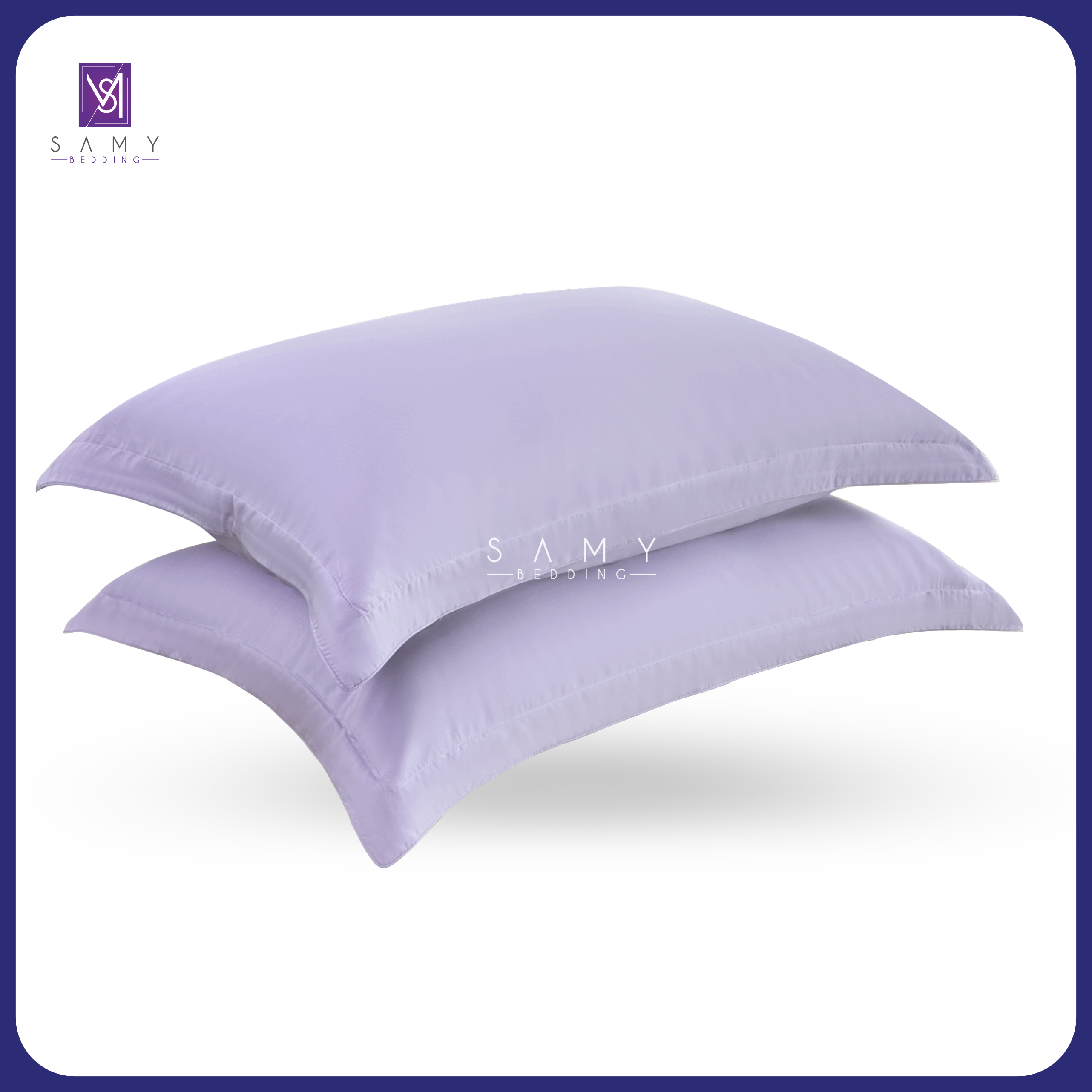 Mô tả Vỏ Gối Nằm Trơn SAMY BEDDING Chất Liệu Tencel Coolsilk Cao Cấp Đa Dạng Màu Sắc (Giá 1 cái) - 1