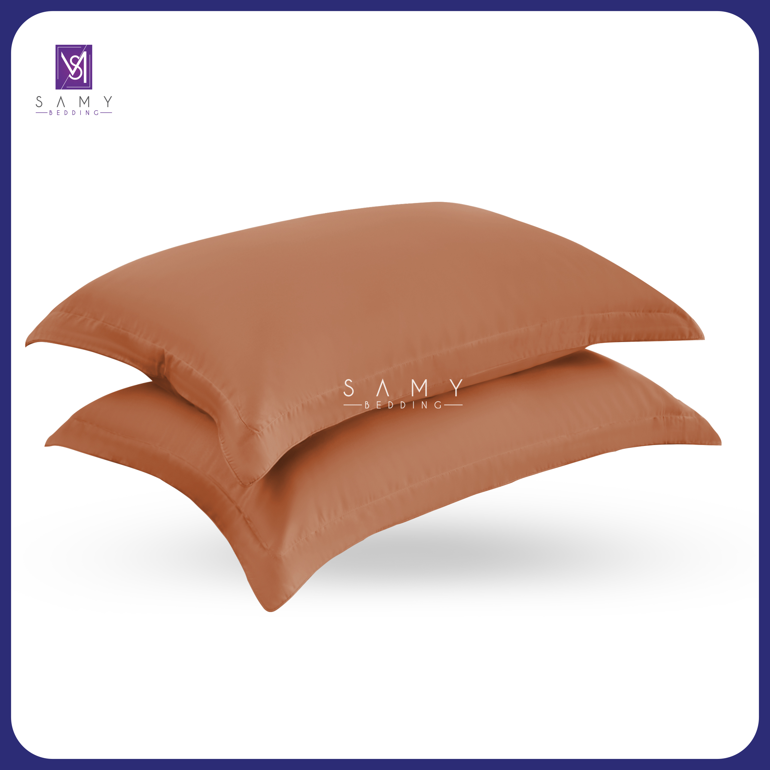 Mô tả Vỏ Gối Nằm Trơn SAMY BEDDING Chất Liệu Tencel Coolsilk Cao Cấp Đa Dạng Màu Sắc (Giá 1 cái) - 3