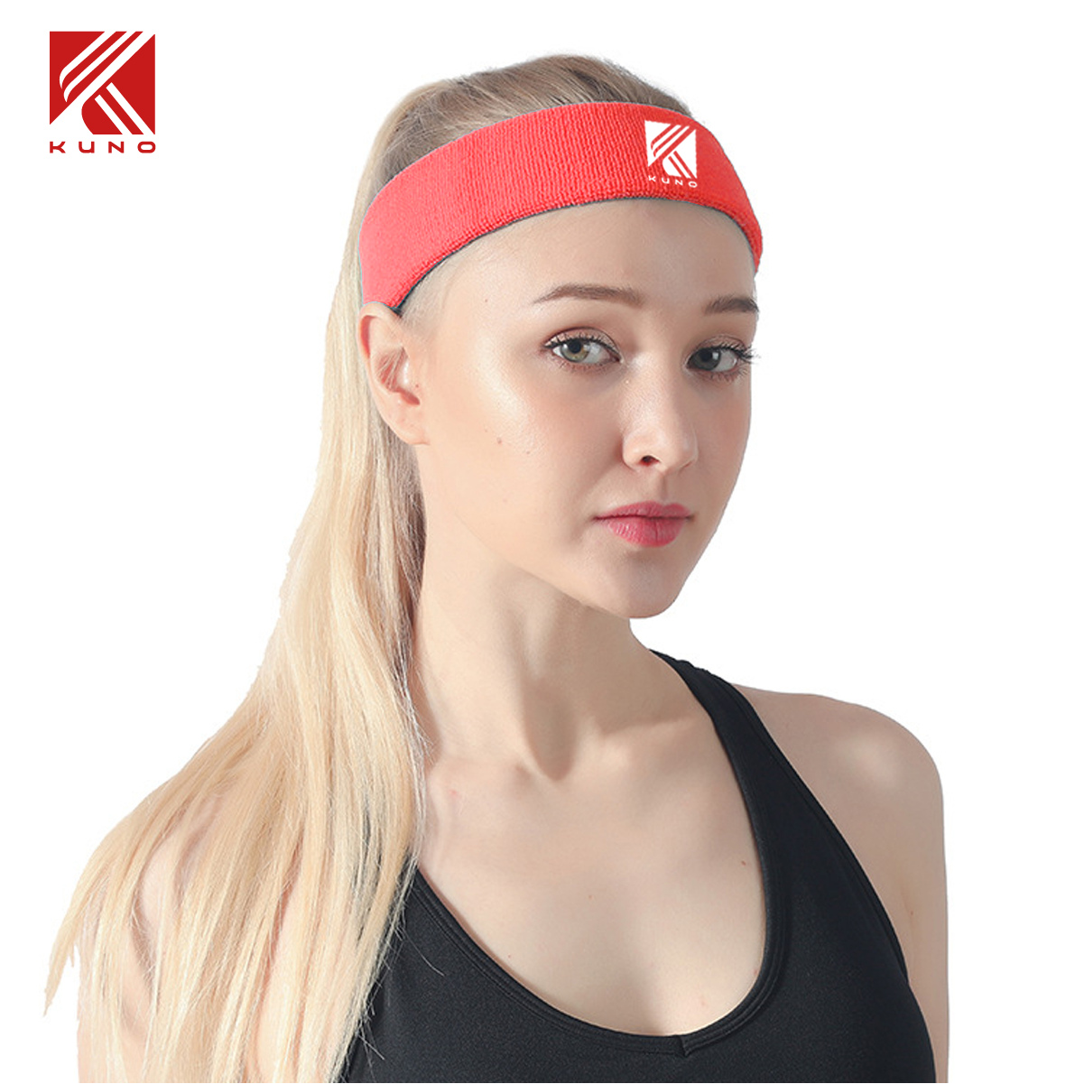 Mô tả Băng Đô Thể Thao KUNO Chất Liệu Cotton Nam Nữ Băng Đô Đeo Trán Thấm Hút Mồ Hôi - 8
