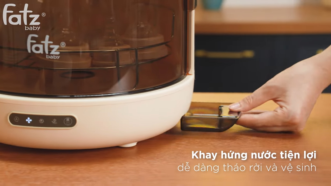 Mô tả Máy úp bình sữa, tiệt trùng UVC, sấy khô và bảo quản Tidy 2 dung tích 13L FATZBABY FB4613ZH 4 chế độ riêng biệt - 6