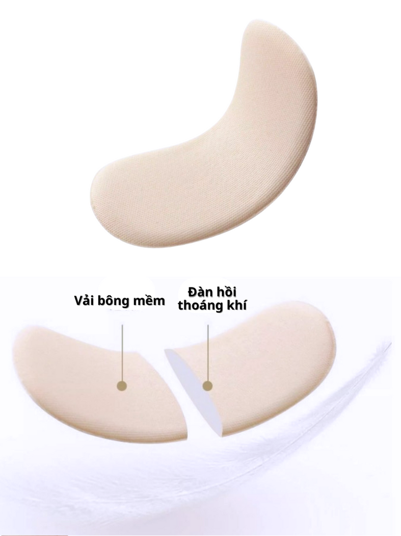 Mô tả Miếng Dán Lót Gót Giày Chống Trượt MINSU M5516 Đệm Chống Trầy Gót Chân, Bị Rộng Chuyên Cho Giày Cao Gót, Thể Thao Nam Nữ - 1