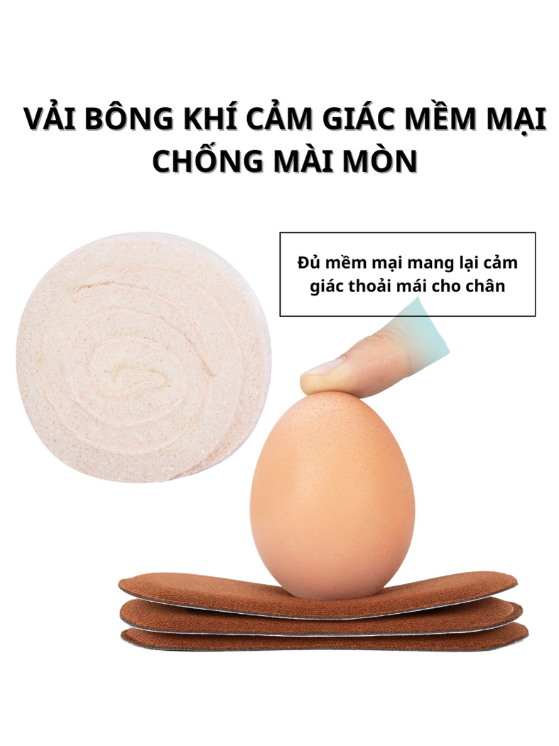 Mô tả Miếng Dán Lót Gót Giày Chống Trượt MINSU M5516 Đệm Chống Trầy Gót Chân, Bị Rộng Chuyên Cho Giày Cao Gót, Thể Thao Nam Nữ - 5