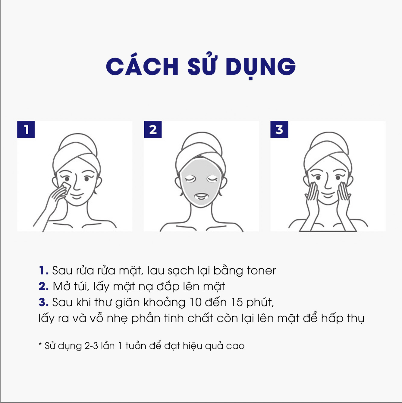 Mô tả Combo 10 Mặt Nạ Vi Sợi Dưỡng Da Chuyên Biệt SUR.MEDIC Mask 30g/miếng - 6