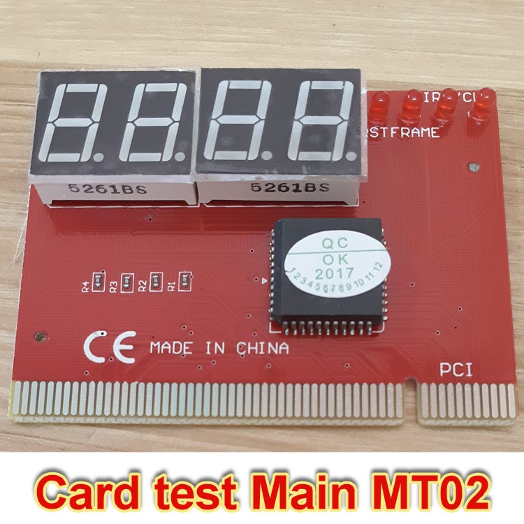 Card test Main 8 đèn 4 số MT02 tặng kèm Bảng mã lỗi | Shopee Việt Nam