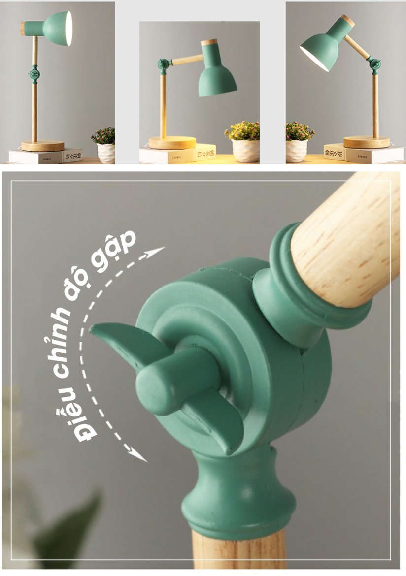 Mô tả Đèn Bàn Học , Đèn Làm Việc Đọc Sách Energy Green Lighting Cao Cấp DB-3046 - Phù Hợp Bảo Vệ Đôi Mắt , Decor - BH 1 Năm - 4