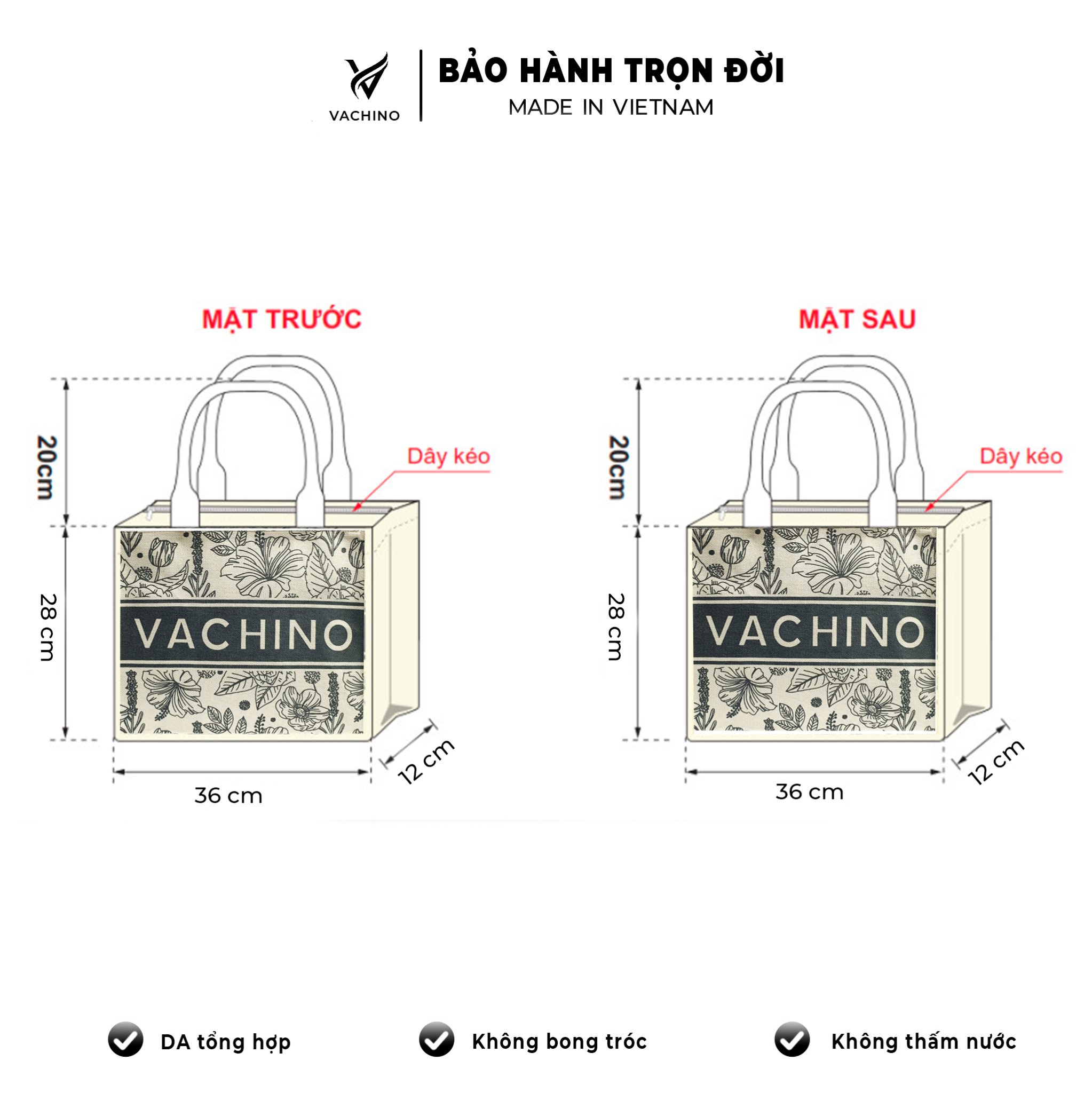 Mô tả Combo 2 Túi thời trang VACHINO siêu ưu đãi_TX034TX038 - 3