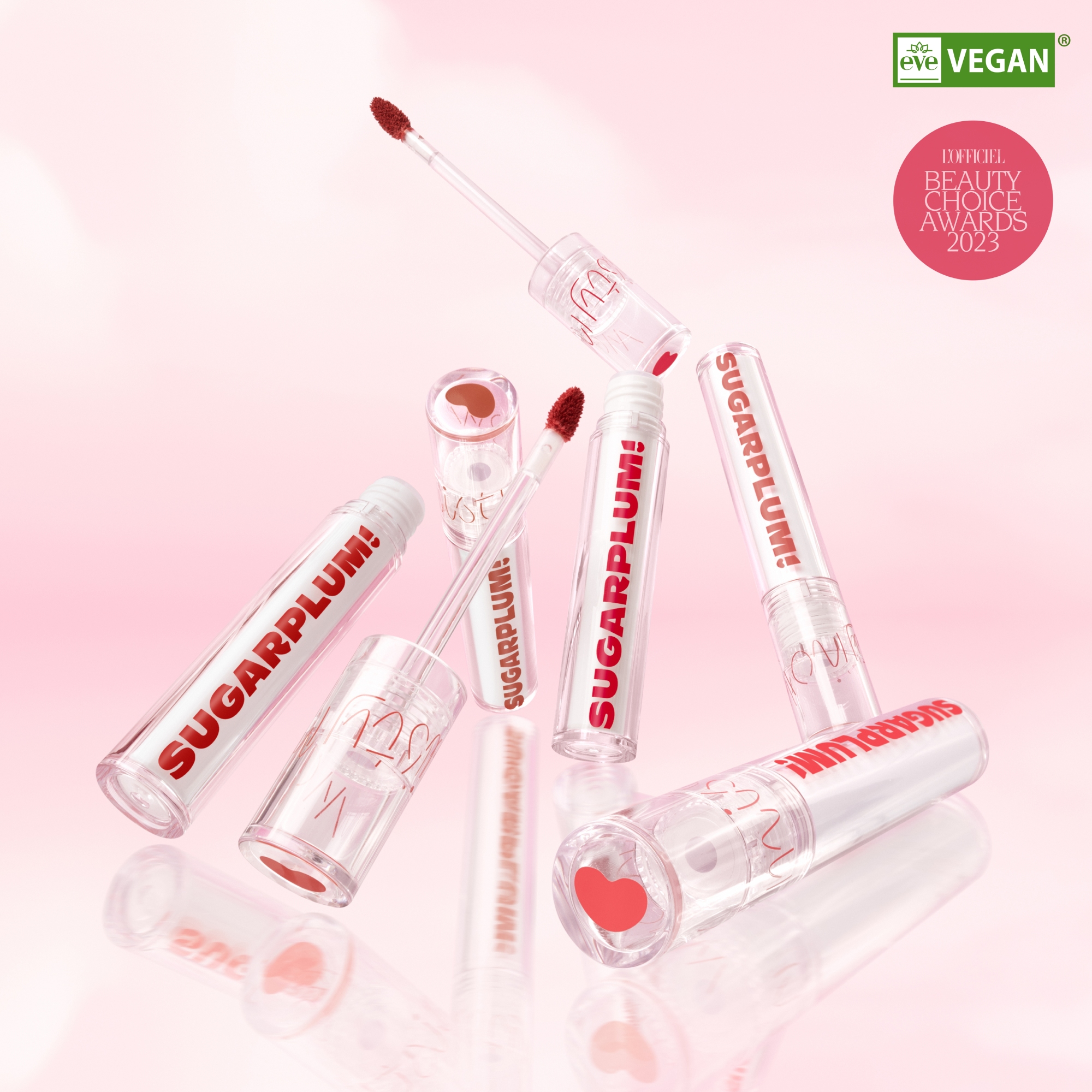 Mô tả [Gil Lê x Xoài Non x OFÉLIA] Son Tint Nước Mịn Lì Thuần Chay SUGARPLUM MistyNow Blurring Tint (3.8g) - 1