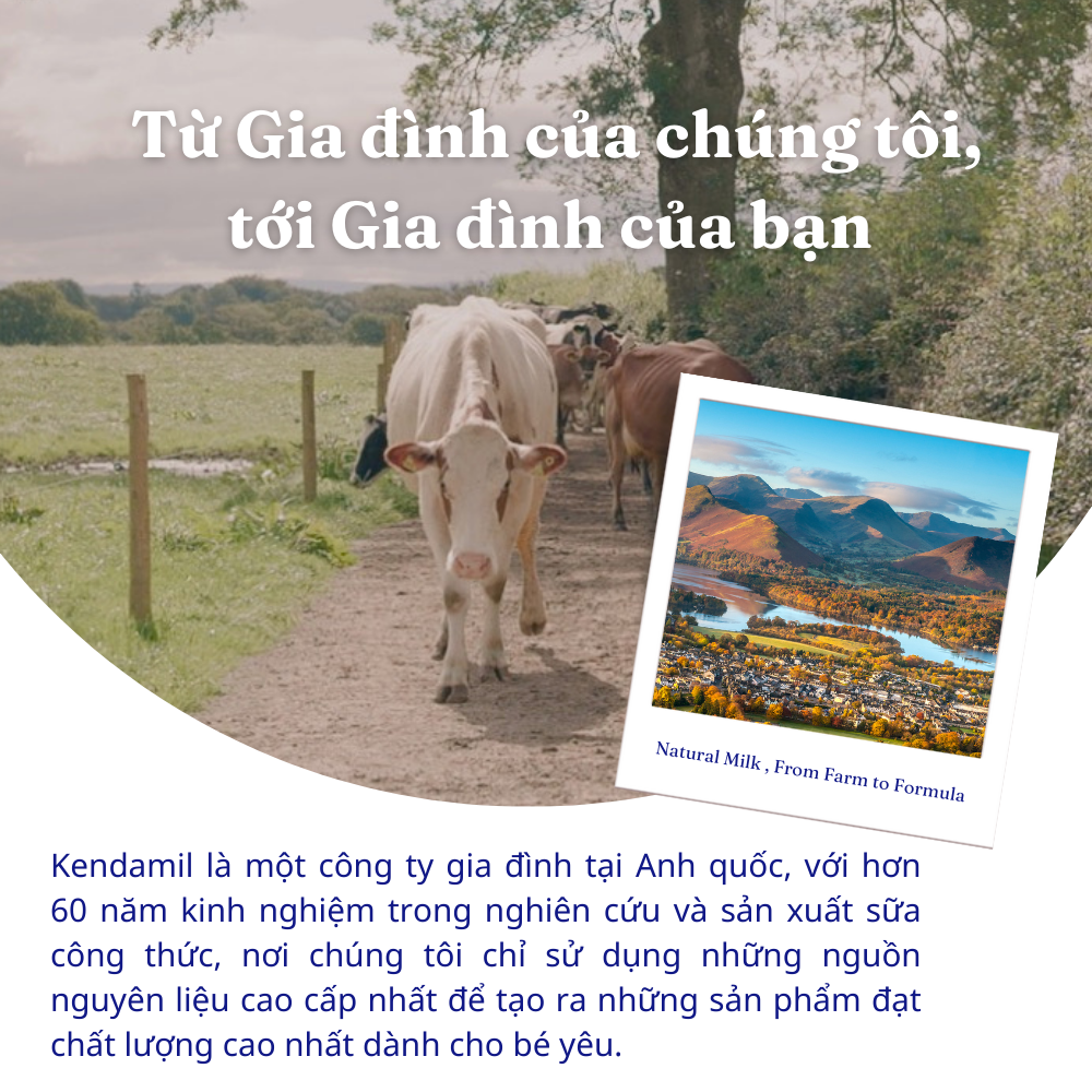 Mô tả Sữa công thức dê Kendamil Goat số 2 (800g) - Sữa bột nguyên kem Đạm A2 cho bé hệ tiêu hóa nhạy cảm - 1