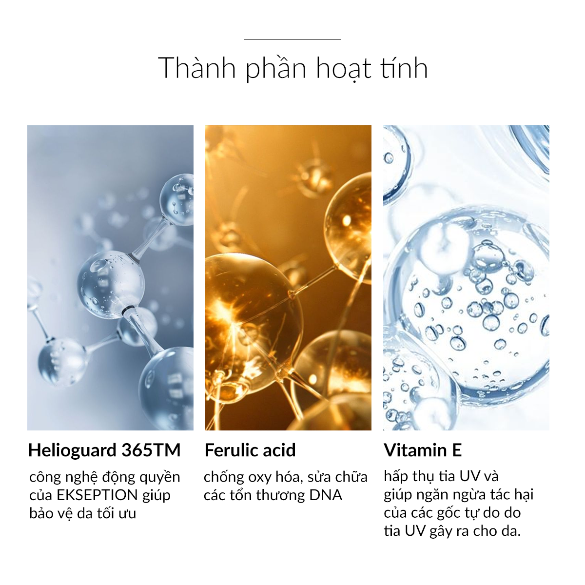 Mô tả Kem chống nắng Phổ rộng thế hệ mới Ekseption All Day Shield 50ml (mẫu mới) - 3