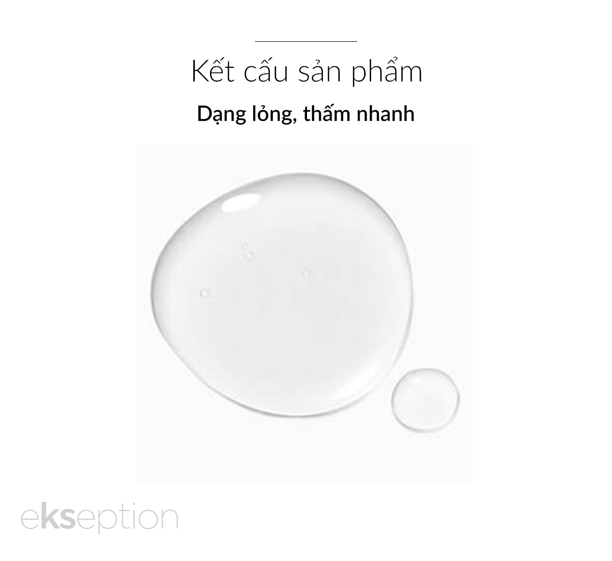 Mô tả Serum HA + 3% Tranexamic acid mờ nám, sáng da Ekseption Hyaluronic TRX 75ml - 4