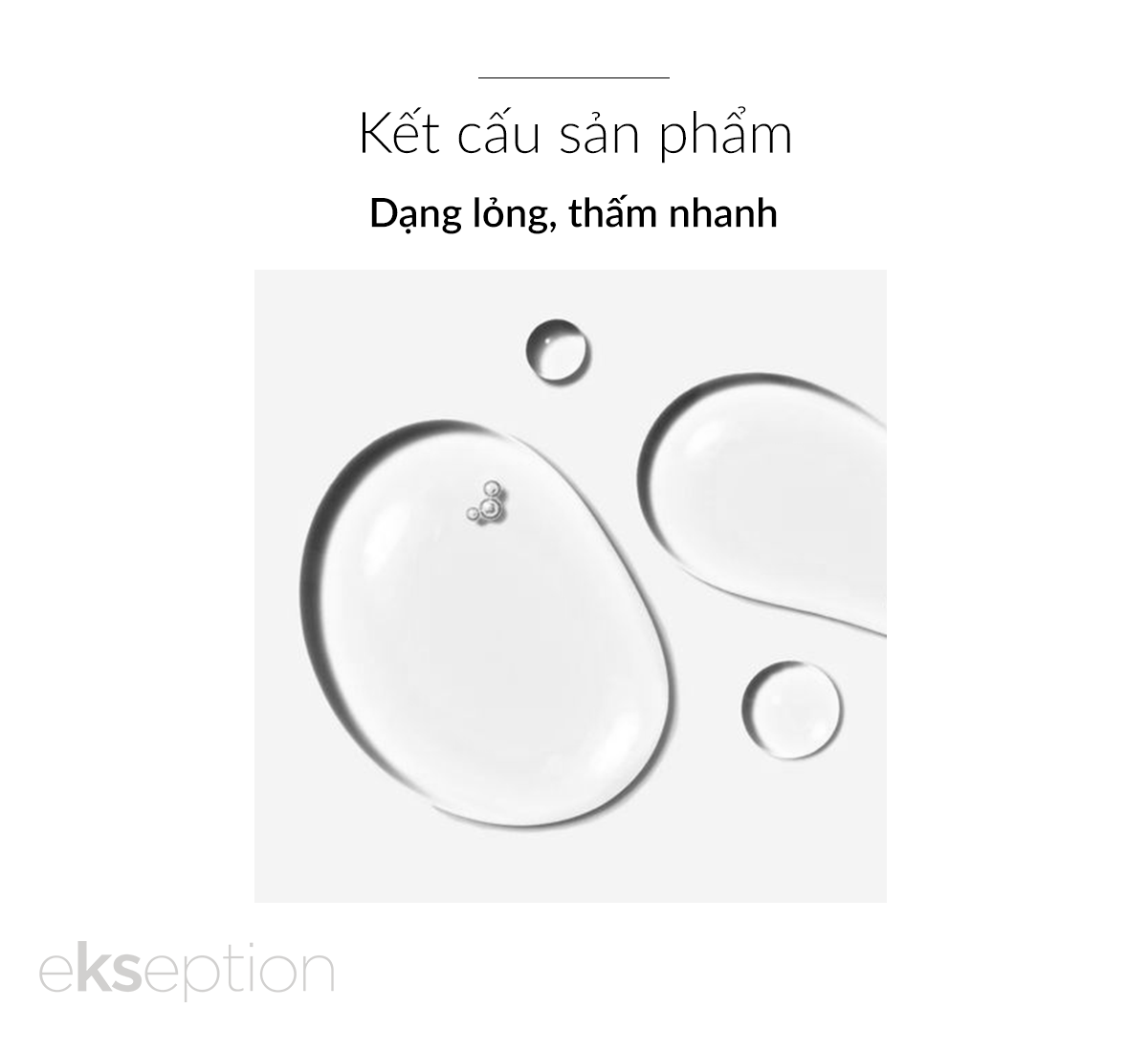Mô tả Serum HA + 5% B3 sáng da, mờ thâm mụn Ekseption Hyaluronic Niacin 75ml - 4