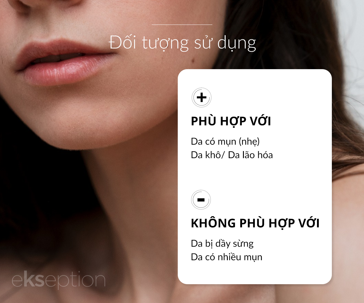 Mô tả Serum HA + 5% B3 sáng da, mờ thâm mụn Ekseption Hyaluronic Niacin 75ml - 5