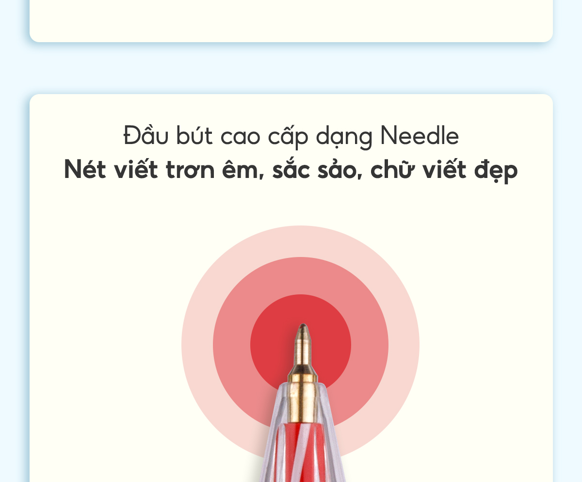 Mô tả Combo 5/10/20 Bút bi Thiên Long Trendee TL-079 ngòi 0.5mm cao cấp, nét viết thanh mảnh, thiết kế trẻ trung, chữ viết đẹp - 4