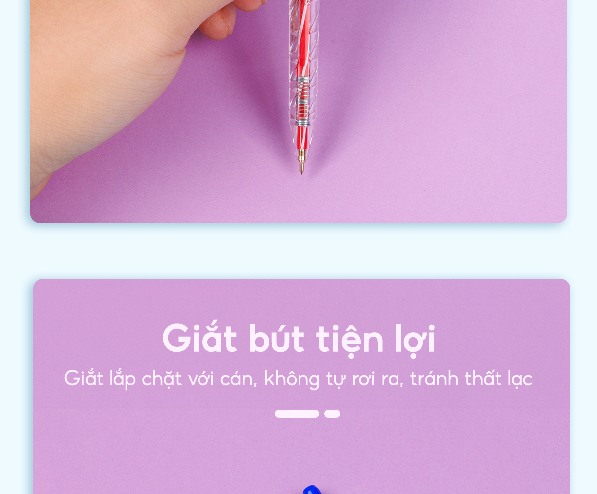 Mô tả Combo 5/10/20 Bút bi Thiên Long Trendee TL-079 ngòi 0.5mm cao cấp, nét viết thanh mảnh, thiết kế trẻ trung, chữ viết đẹp - 11