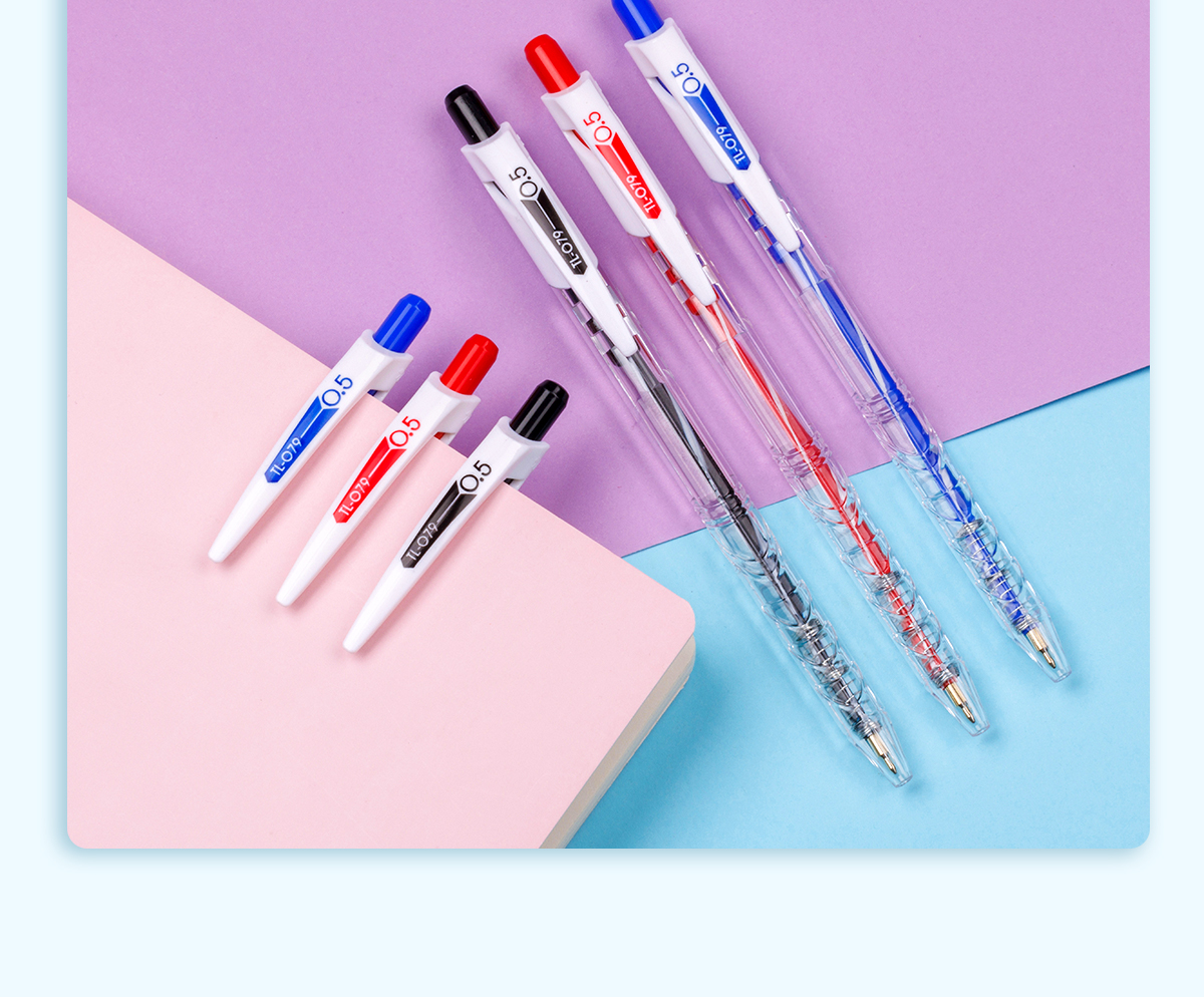 Mô tả Combo 5/10/20 Bút bi Thiên Long Trendee TL-079 ngòi 0.5mm cao cấp, nét viết thanh mảnh, thiết kế trẻ trung, chữ viết đẹp - 12